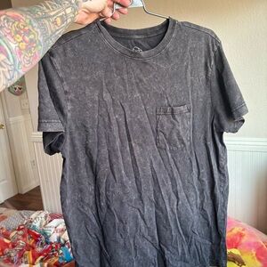 Original Use Charcoal Short Sleeve Tee with Pocket